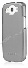 Incipio Samsung Galaxy S3 / S3 Neo Feather Shine Metalik Gri Sert Klf