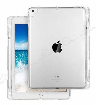 iPad 10.2 Kalemlikli Tablet effaf Silikon Klf