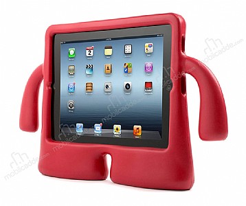 iPad 2 / iPad 3 /iPad 4 Krmz ocuk Tablet Klf