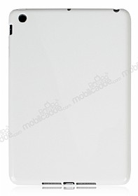 iPad Mini / Mini 2 / Mini 3 Beyaz Silikon Klf