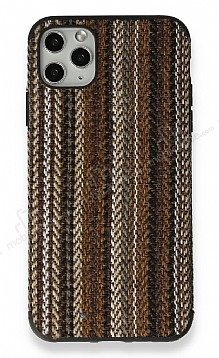 iPhone 11 Pro Kahverengi rg Kuma Silikon Klf