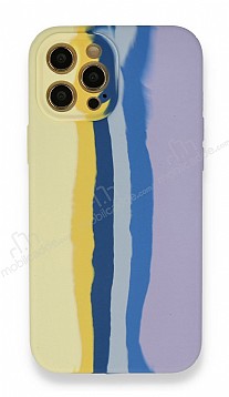 iPhone 12 Pro Max 6.7 in Rainbow Lansman Sar-Mor Silikon Klf