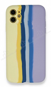 iPhone 11 Rainbow Lansman Sar-Mor Silikon Klf
