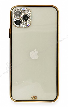 iPhone 12 Pro Max 6.7 in Tal Kamera Korumal Siyah Silikon Klf