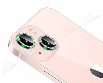 iPhone 13 Crystal Tal Yeil Kamera Lensi Koruyucu