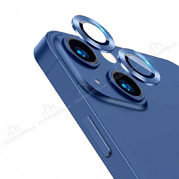 iPhone 13 / 13 Mini CL-02 Mavi Kamera Lens Koruyucu