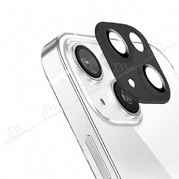 iPhone 13 / 13 Mini CL-03 Siyah Kamera Lens Koruyucu