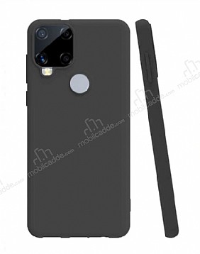Realme C15 Siyah Silikon Klf