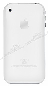 iPhone 3G / 3GS Ultra nce effaf Beyaz Rubber Klf