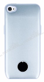 iPhone 4 / 4S Bataryal Silver Klf