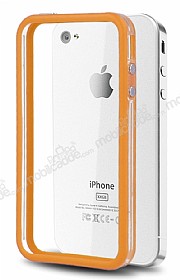 iPhone 4 / 4S Bumper ereve Turuncu Klf