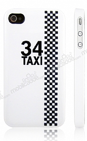 iPhone 4 / iPhone 4S Taxi Sert Parlak Klf