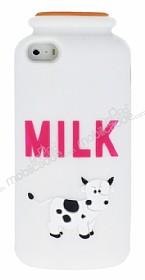 iPhone SE / 5 / 5S Milk Silikon Klf