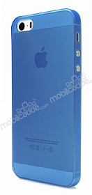 iPhone SE / 5 / 5S Ultra nce Mavi Rubber Klf