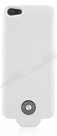 iPhone SE / 5 / 5S / 5C Bataryal Beyaz Klf