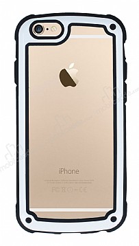 iPhone 6 / 6S Jelly Bumper effaf Ultra Koruma Beyaz Klf
