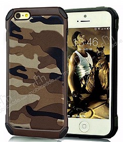 iPhone 6 / 6S Military Ultra Koruma Kahverengi Klf
