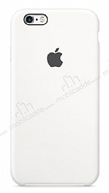 iPhone 6 / 6S Orjinal Beyaz Silikon Klf
