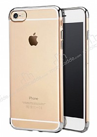 iPhone 6 Plus / 6S Plus Silver ereveli effaf Silikon Klf