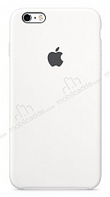 iPhone 6 Plus / 6S Plus Orjinal Beyaz Silikon Klf