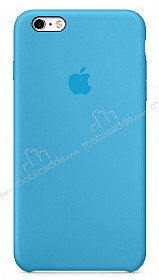 iPhone 6 Plus / 6S Plus Orjinal Mavi Silikon Klf