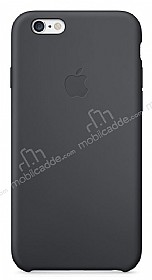 iPhone 6 Plus / 6S Plus Orjinal Charcoal Gray Silikon Klf