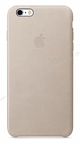 iPhone 6 Plus / 6S Plus Orjinal Rose Gri Deri Klf
