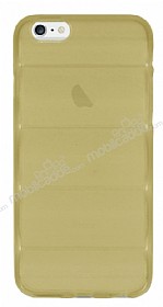 iPhone 6 Plus / 6S Plus Bubble effaf Gold Silikon Klf