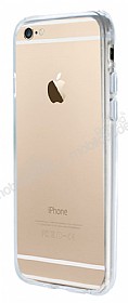 iPhone 6 / 6S Silikon Bumper ereve Beyaz Klf