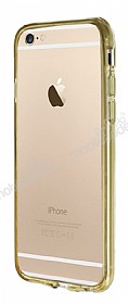 iPhone 6 / 6S Silikon Bumper ereve Gold Klf
