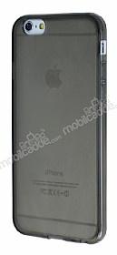 iPhone 6 / 6S effaf Siyah Silikon Klf