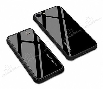 iPhone 7 / 8 Manyetik arj zelikli Powerbank ve Siyah Klf