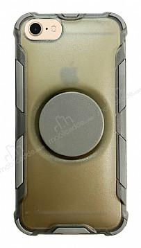 iPhone 7 / 8 Pop-Stand Ultra Koruma Gri Klf