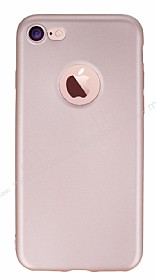 iPhone 7 Mat Rose Gold Silikon Klf
