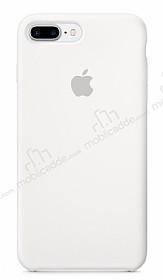 iPhone 7 Plus / 8 Plus Orjinal Beyaz Silikon Klf