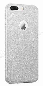 iPhone 7 Plus Simli Silver Silikon Klf