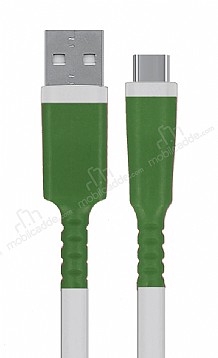 USB Type-C Yeil Kablo Koruyucu