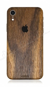 Woodenzy iPhone XR Doal Ceviz Ahap Kaplama