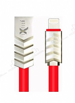iXtech IX-09 Wave Krmz Lightning USB arj ve Data Kablosu 1m