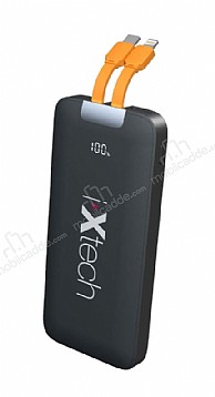 İXtech IX-PB022 10.000 mAh Powerbank Kablosuz Siyah Şarj Cihazı 22.5w
