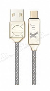 iXtech IX-UC001 Gri USB Type-C arj & Data Kablosu 1m