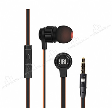 JBL T180A Siyah Mikrofonlu Kulakii Kulaklk