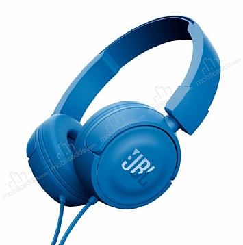 JBL T450 Mavi Mikrofonlu Kulaklk