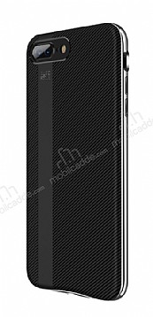 Joyroom Blade iPhone 7 Plus / 8 Plus Silver Kenarl Silikon Klf