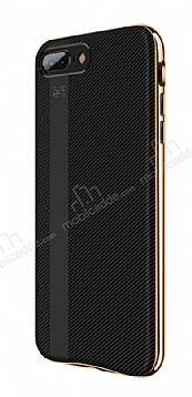 Joyroom Blade iPhone 7 Plus / 8 Plus Gold Kenarl Silikon Klf