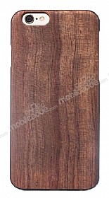 Joyroom Wooden iPhone 6 / 6S Gerek Ahap Rubber Klf