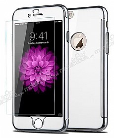 Joyroom iPhone 6 Plus / 6S Plus 3 1 Arada Tam Koruma Silver Klf