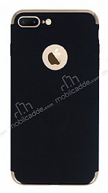 Joyroom iPhone 7 Plus 3 in 1 Siyah Rubber Klf