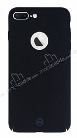 Joyroom iPhone 7 Plus Tam Kenar Siyah Rubber Klf