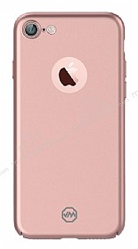 Joyroom iPhone 7 Tam Kenar Rose Gold Rubber Klf